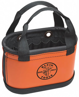 Bucket Bag Plastic Straight Wall Orange