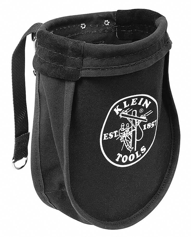 Black Tool Pouch Canvas