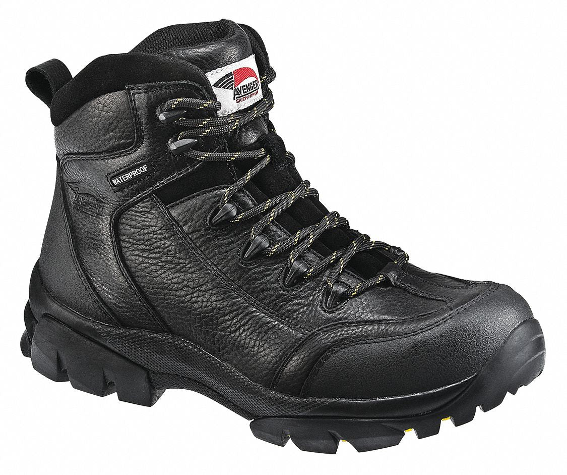6-Inch Work Boot M 8 1/2 Black PR