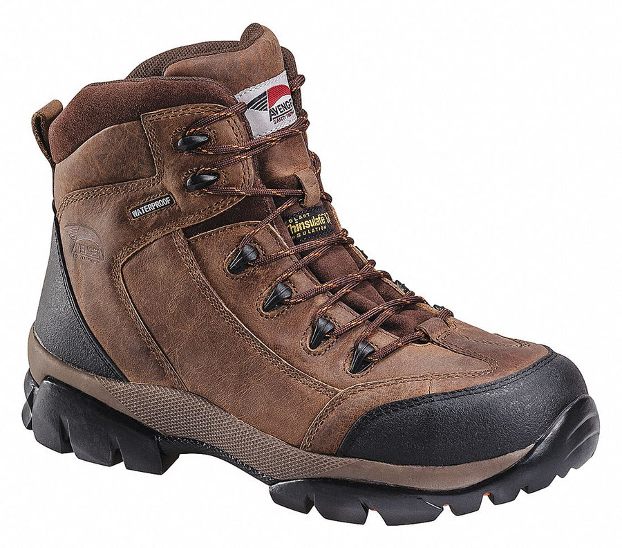 6-Inch Work Boot M 9 1/2 Brown PR