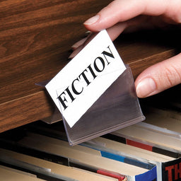 Label Holder Clip-On 1-1/2x3 In PK25