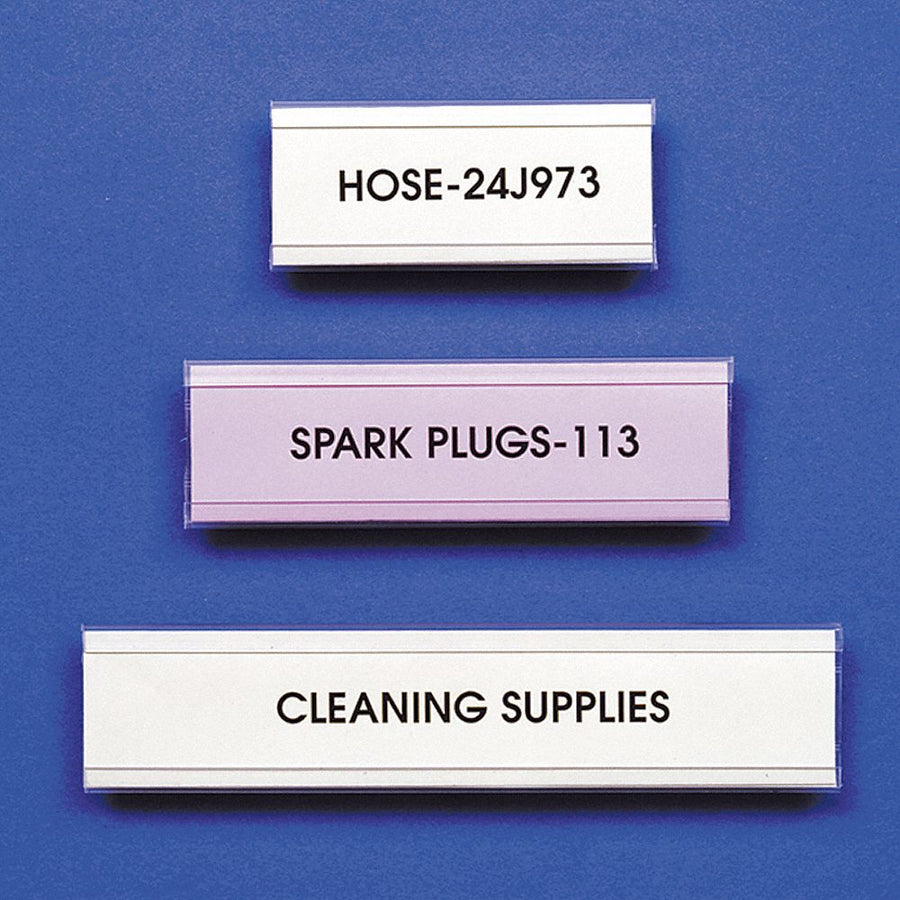 Label Holder C Design 1INX3IN adhs PK25
