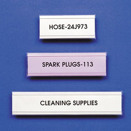 Label Holder C Design 7/8INX3IN mag PK25