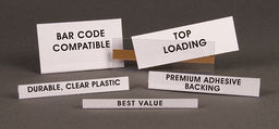Label Holder Econ Strips 1/2INX6IN PK50