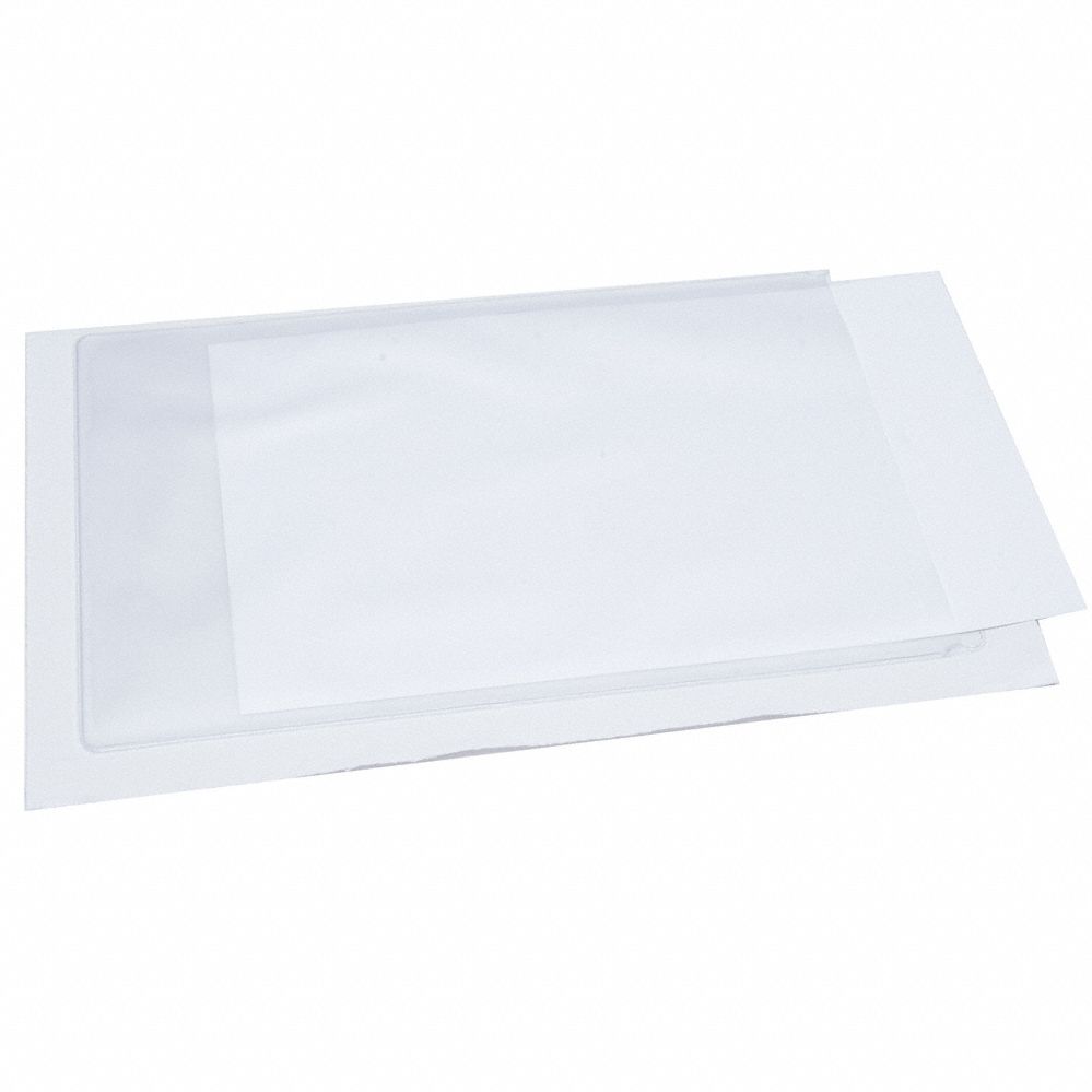 LblHldr Clear Matte Slide-In PK50