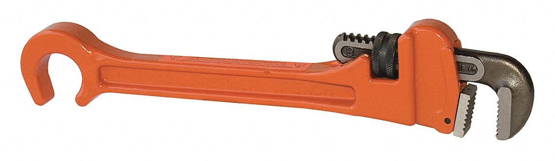 Pipe Wrench One Piece Serrated 10