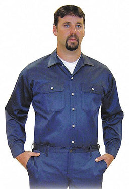 Flame-Resistant Collared Shirt 8 oz L