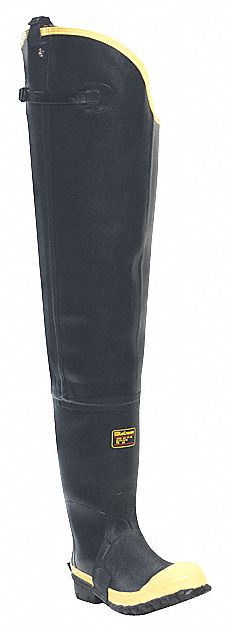 J4098 Hip Wader Men s 6 Steel Black PR