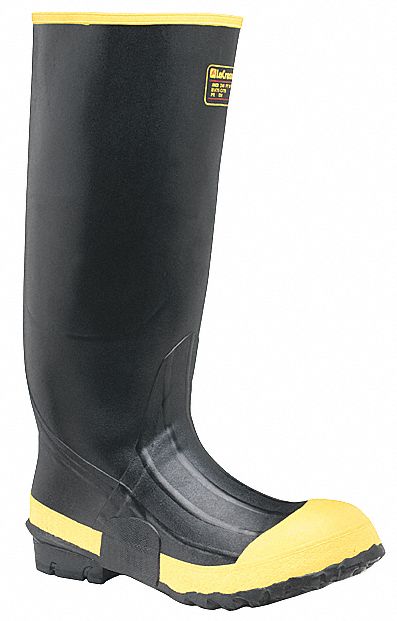 J2054 Rubber Boot Men s 13 Knee Black PR