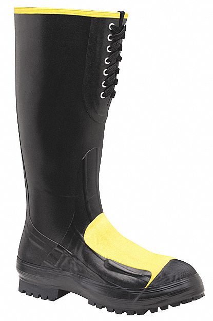 Rubber Boot Men s 10 Knee Black PR