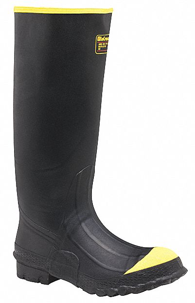 J2220 Rubber Boot Men s 8 Knee Black PR