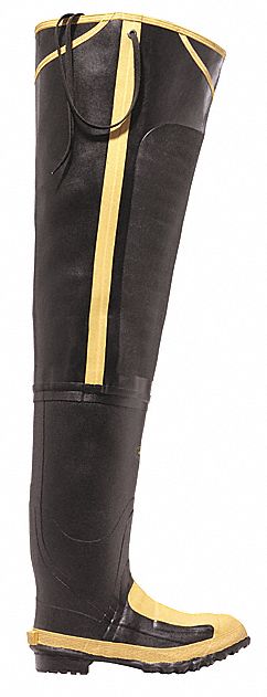 D9561 Hip Wader Men s 9 Steel Black PR