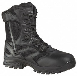 Boots 8XW Black Side Zipper PR
