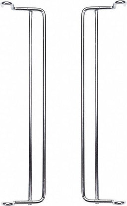 Stacking Bracket Slvr 8 1/4 in Steel PR1