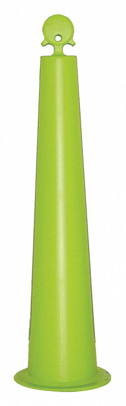 Channelizer Cone 42 in H Lime HDPE