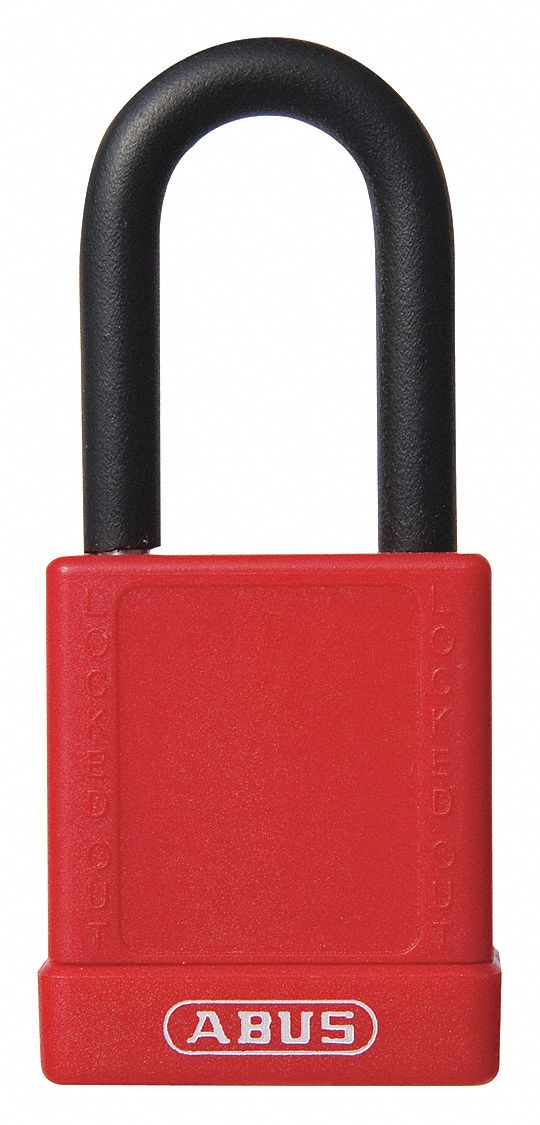 Lockout Padlock KA Red 1-3/4 H
