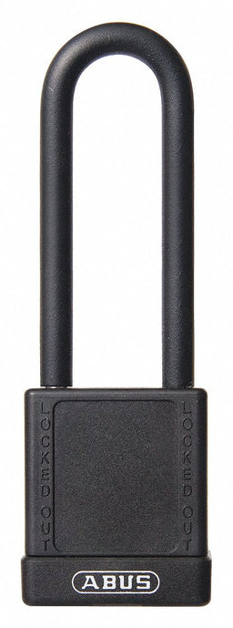 Lockout Padlock KD Black 3 H
