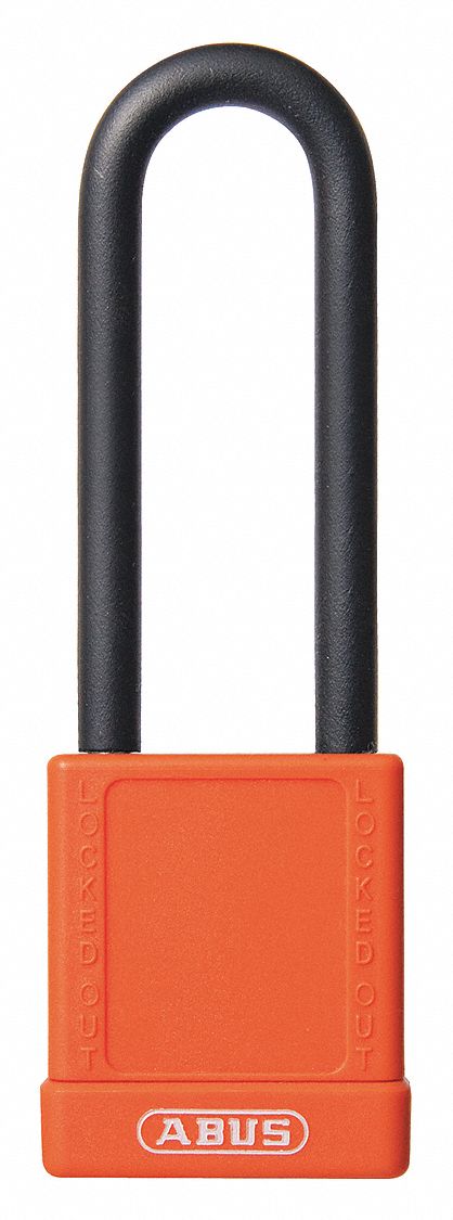 Lockout Padlock KA Orange 1-3/4 H