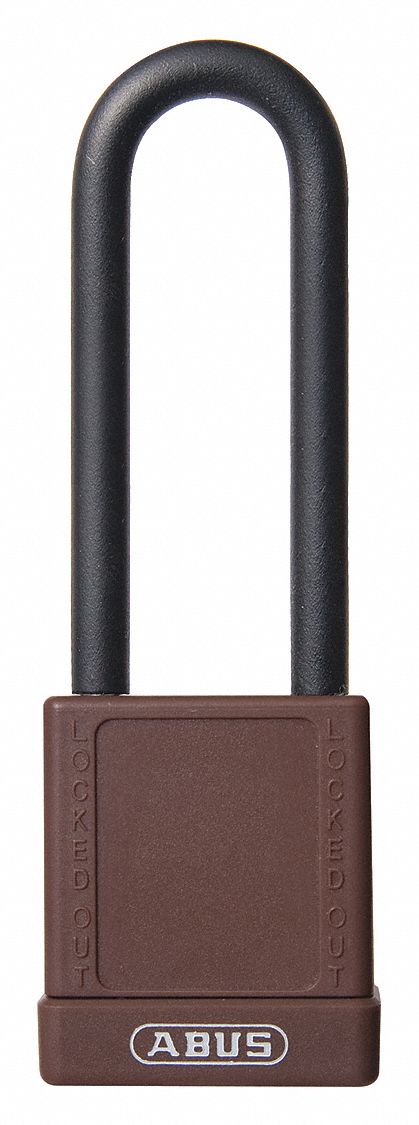 Lockout Padlock KD Brown 3 H