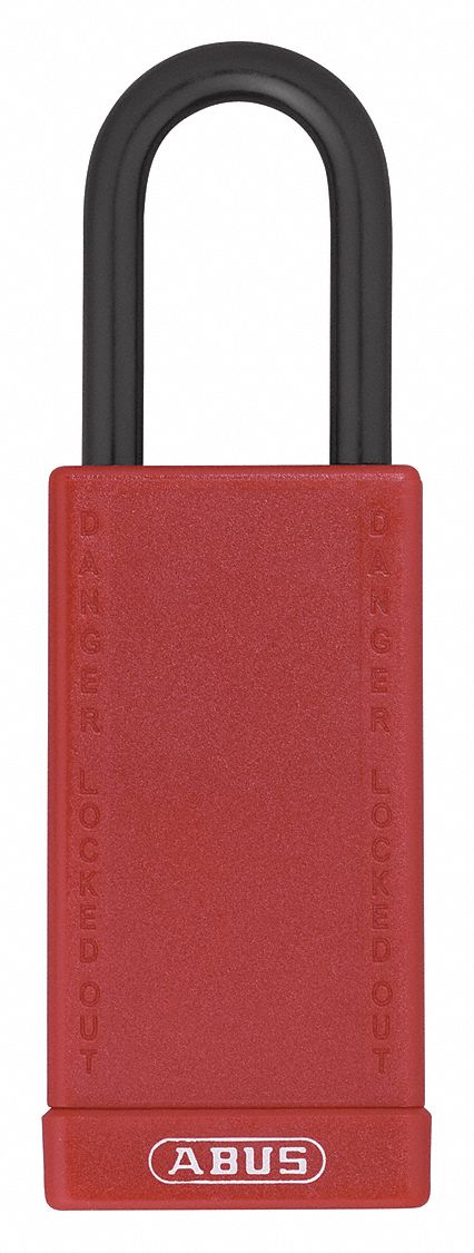 Lockout Padlock KD Red 3 H