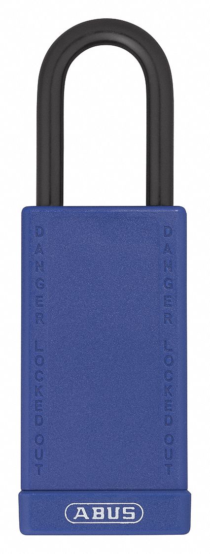 Lockout Padlock KA Blue 3 H