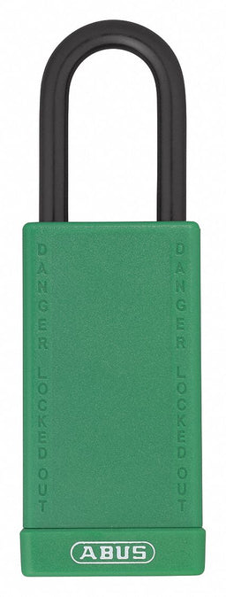 Lockout Padlock KD Green 3 H