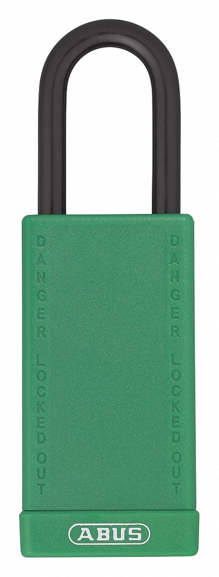 Lockout Padlock KA Green 3 H