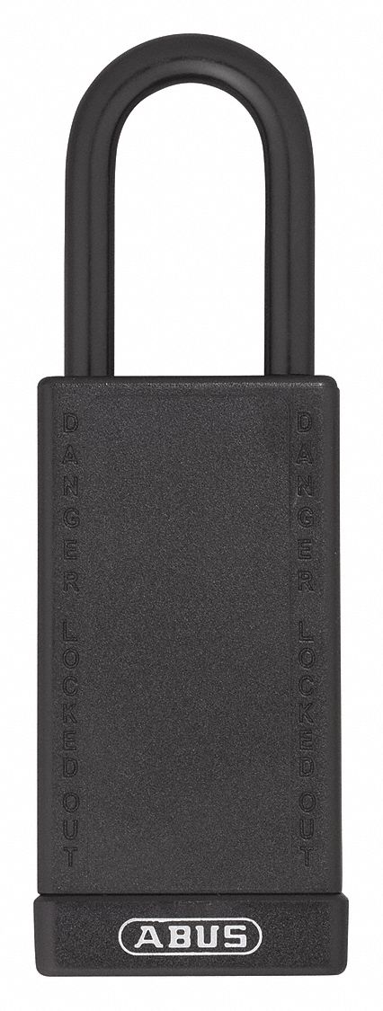 Lockout Padlock KA Black 3 H