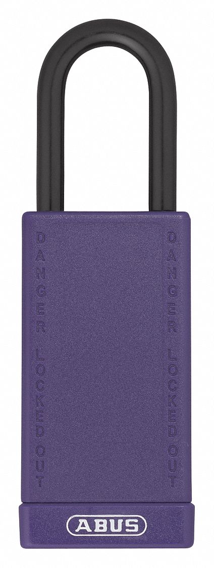 Lockout Padlock KD Purple 3 H