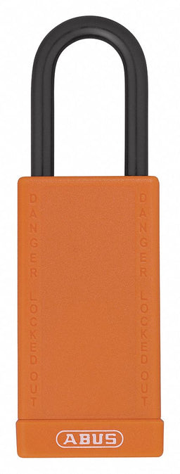 Lockout Padlock KD Orange 3 H
