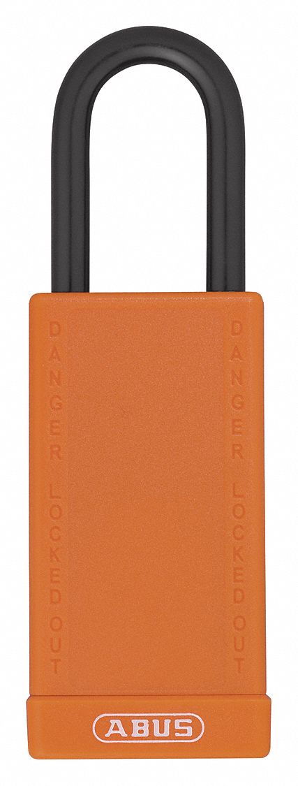 Lockout Padlock KA Orange 3 H