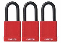 Lockout Padlock KA Red 1-3/4 H PK3