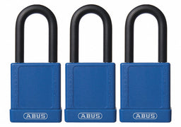 Lockout Padlock KA Blue 1-3/4 H PK3