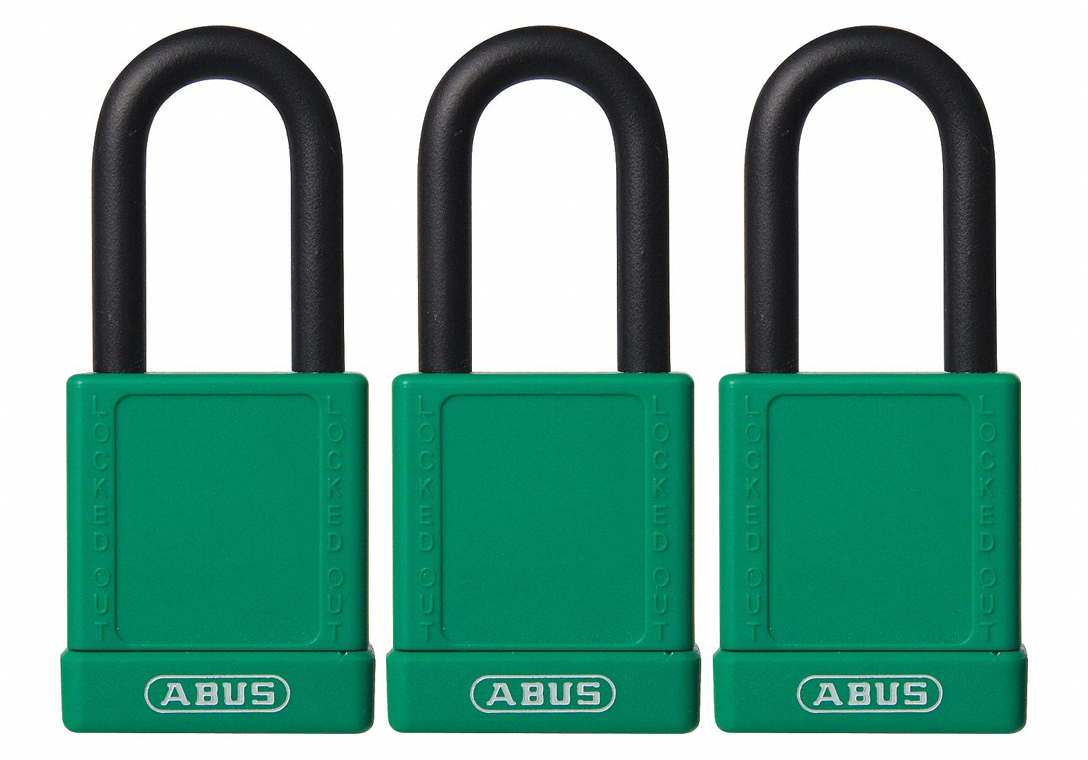 Lockout Padlock KA Green 1-3/4 H PK3