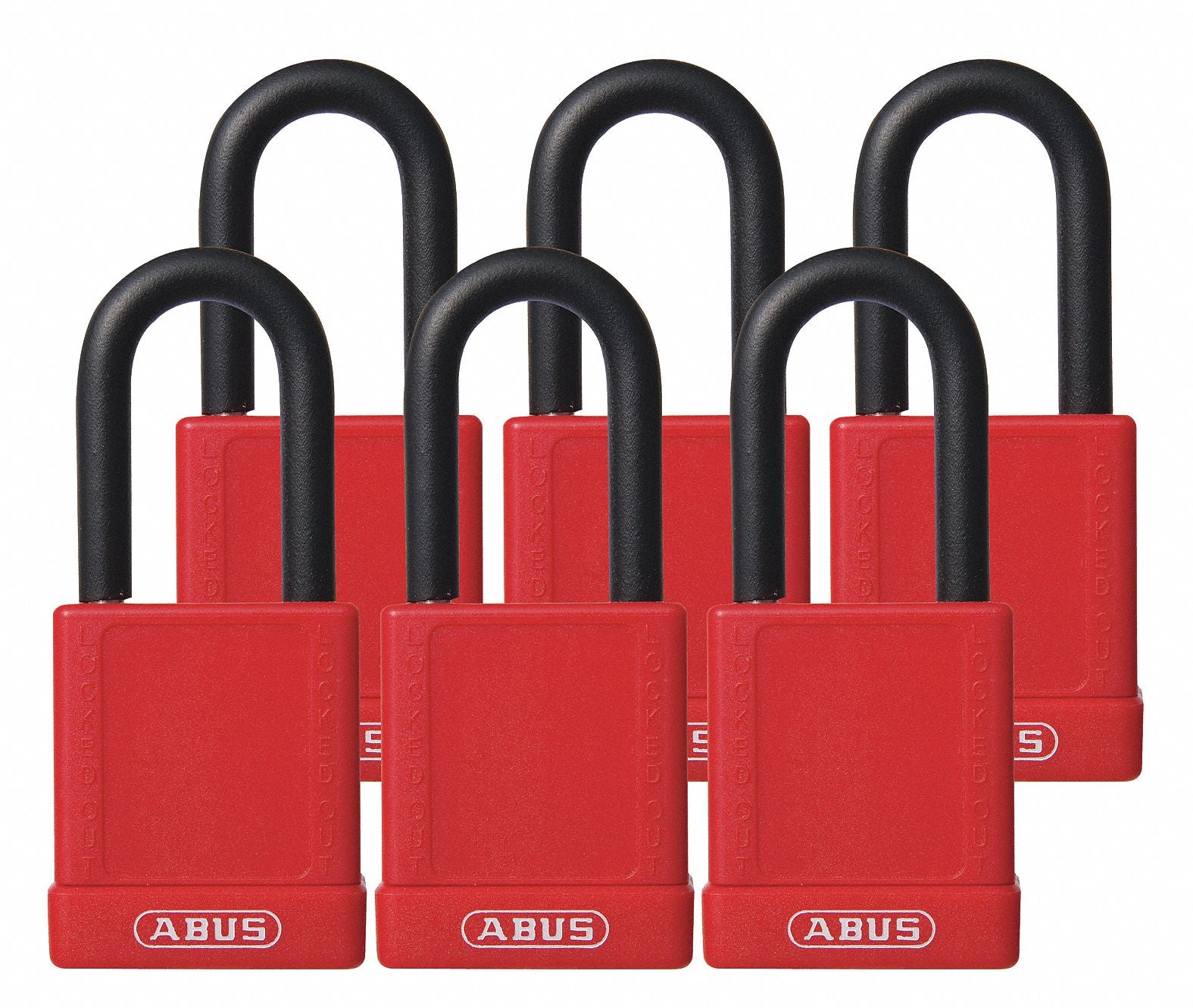 Lockout Padlock KA Red 1-3/4 H PK6