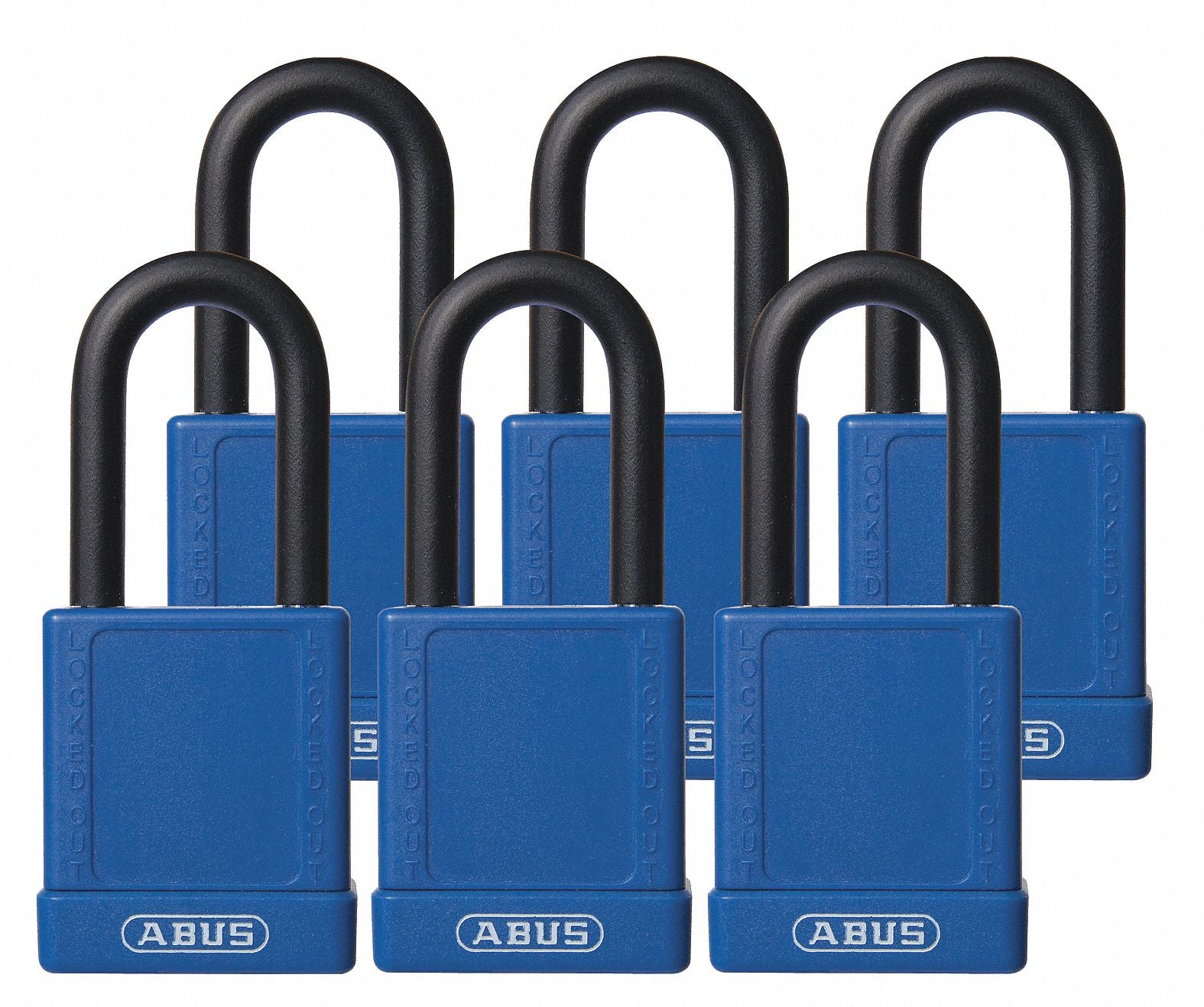 Lockout Padlock KA Blue 1-3/4 H PK6