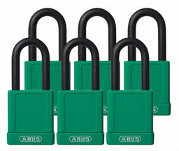 Lockout Padlock KA Green 1-3/4 H PK6