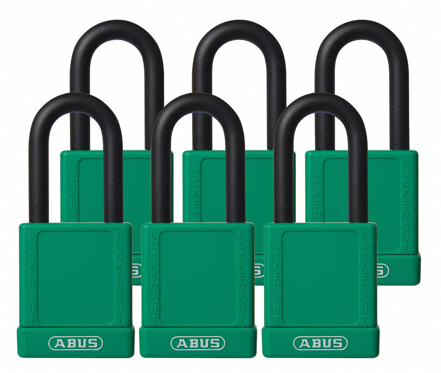 Lockout Padlock KA Green 1-3/4 H PK6