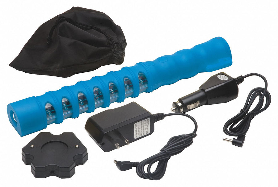 LED Baton Road Flare Blue/Red 12-1/4in L