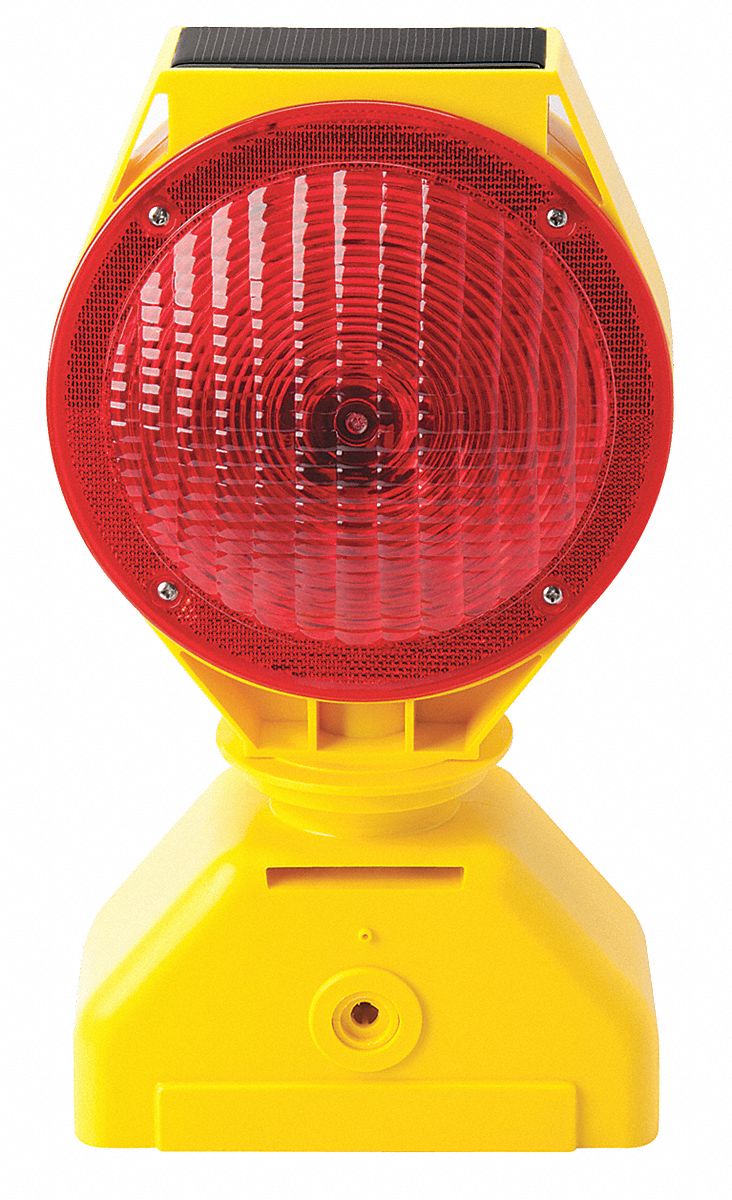 Solar Barricade Light LED 7-1/2in