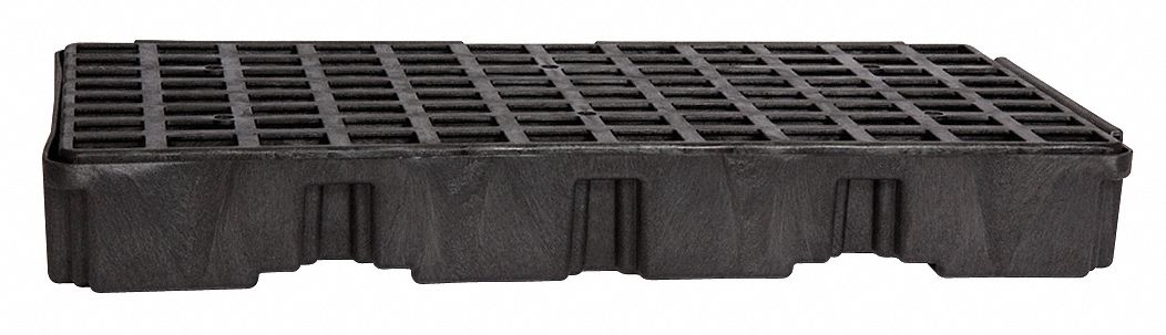 Spill Platform w/Drain 30 gal 2 Drum