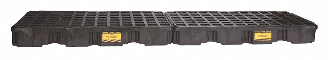 Spill Platform w/Drain 60.5 gal 4 Drum