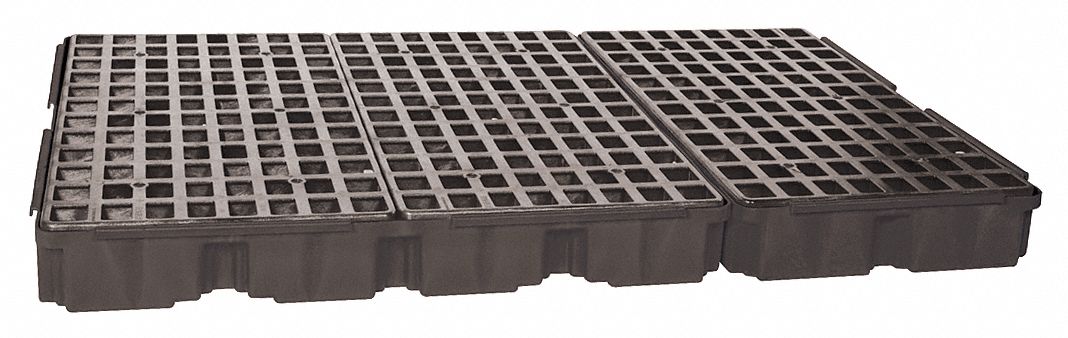 Spill Platform w/o Drain 88 gal 6 Drum
