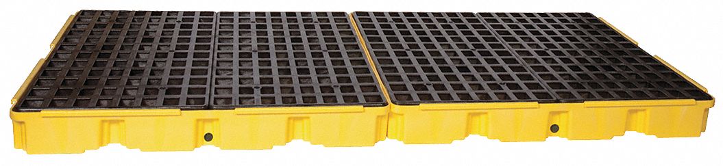 Spill Platform w/Drain 120 gal 8 Drum