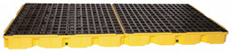 Spill Platform w/Drain 120 gal 8 Drum