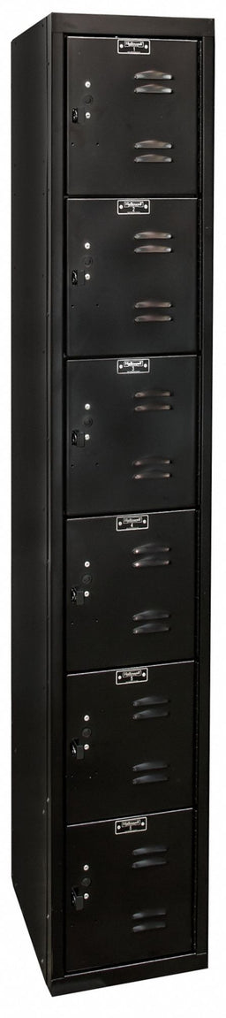 Bx Lckr 6x1Lckr Black 72 x12 x18 Assm