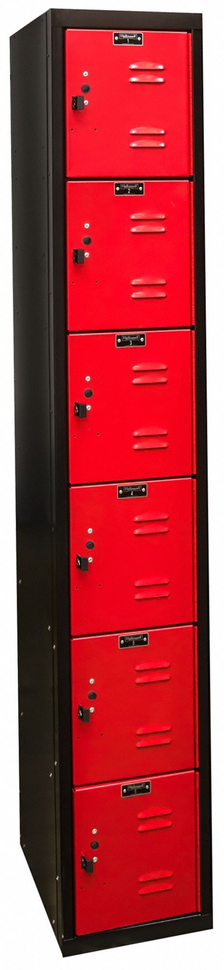 Lckr 6x1Lckr Red/Blk 72 x12 x18 UnAssm
