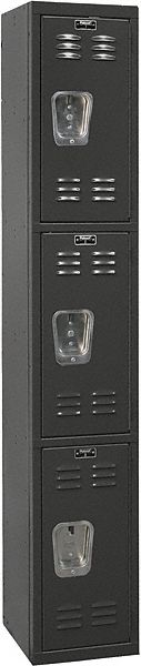 Lckr 3x1Lckr Black 72 x12 x18 Assm