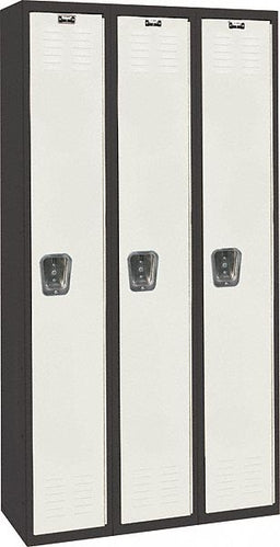 Lckr 1x3Lckr LtGry/Bk 72 x36 x18 UnAssm