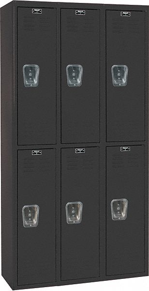 Lckr 2x3Lckr Black 72 x36 x18 UnAssm